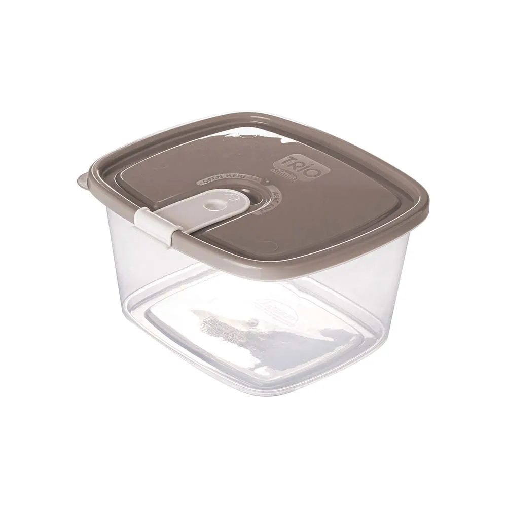 Plasutil plastic food storage containers w/attached lids. multi sizes  containers. microwave/freezer & dishwasher safe - steam release